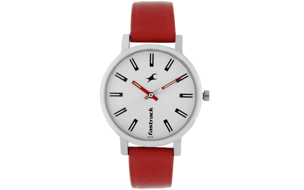 Fastrack NM68010SL01 White Metal Analog Women's Watch | Watch | Better Vision