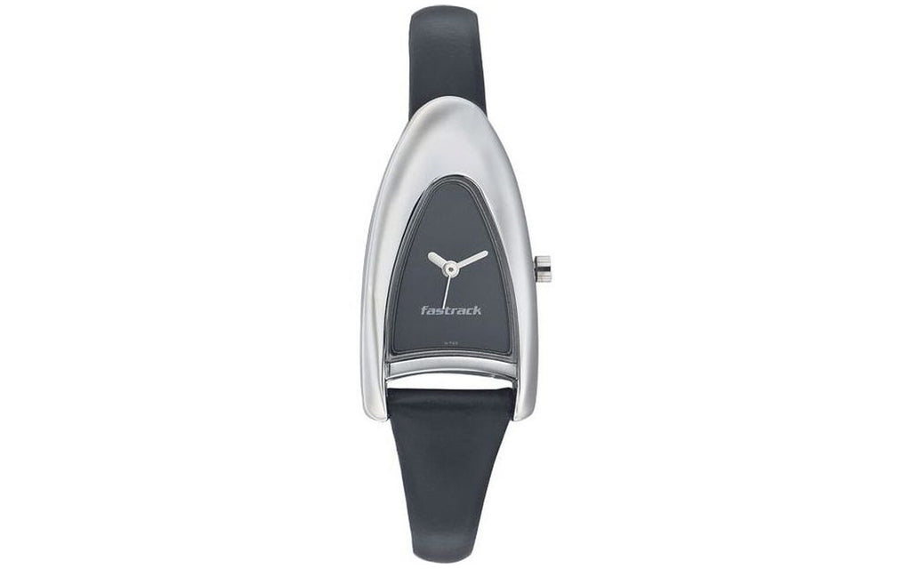 Fastrack 2262SL02 Black Leather Analog Women's Watch | Watch | Better Vision