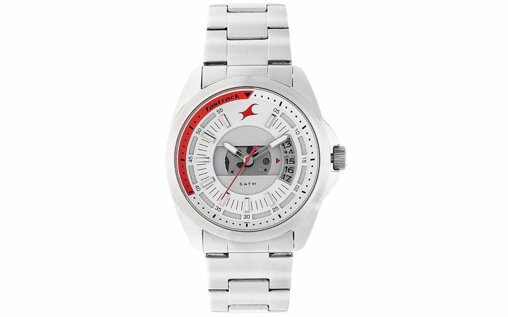 Fastrack 38049SM02 Silver Metal Analog Men's Watch | Watch | Better Vision