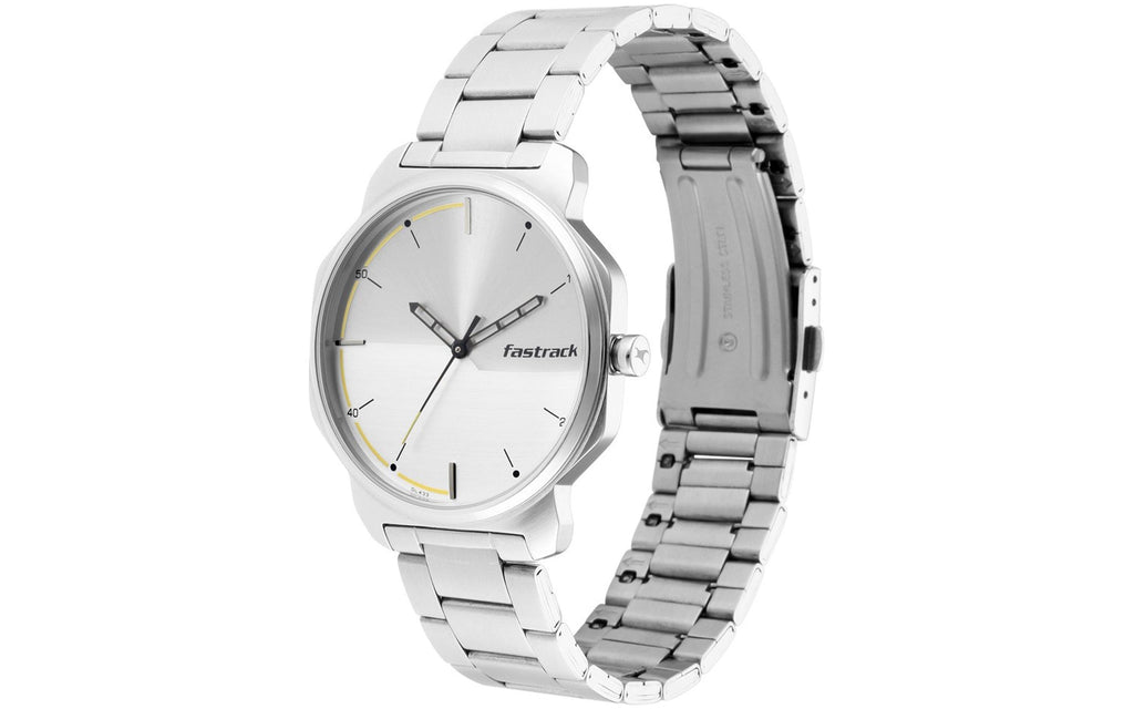 Fastrack 3254SM01 Silver Metal Analog Men's Watch | Watch | Better Vision