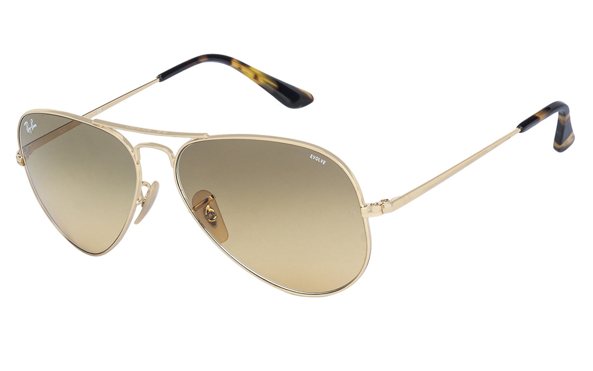 Ray Ban Aviator RB 3689 9150/AC Gold Sunglass For Men and Women