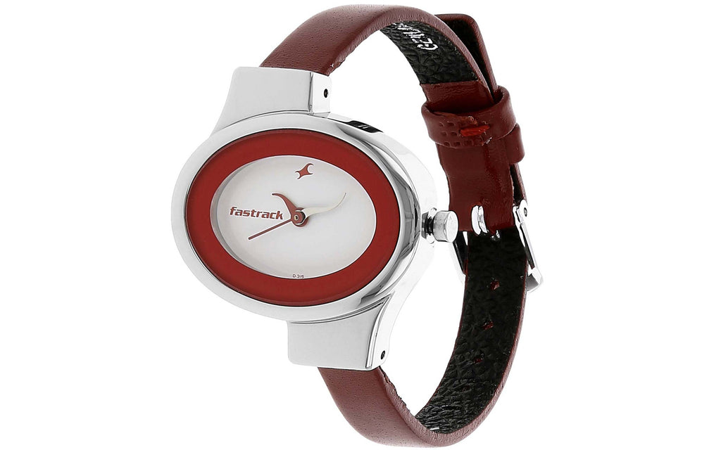 Fastrack NM6015SL01 White Metal Analog Women's Watch | Watch | Better Vision