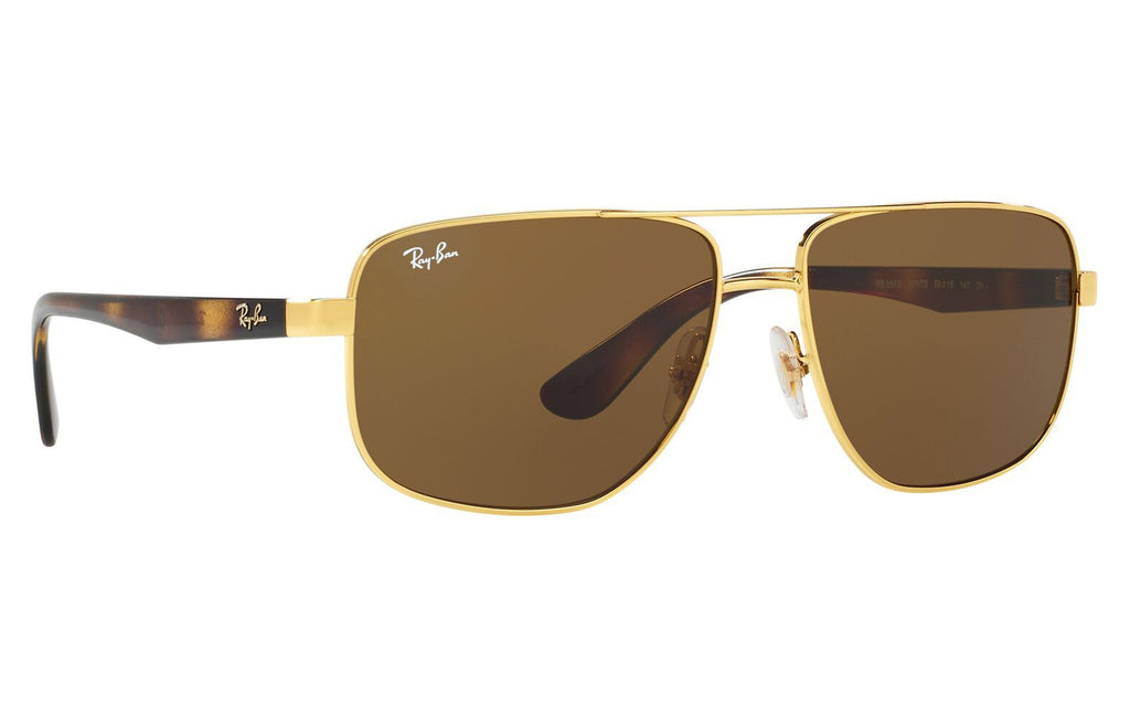 Ray Ban Rectangle RB 3553I 001/73 Sunglass | Sunglass | Better Vision