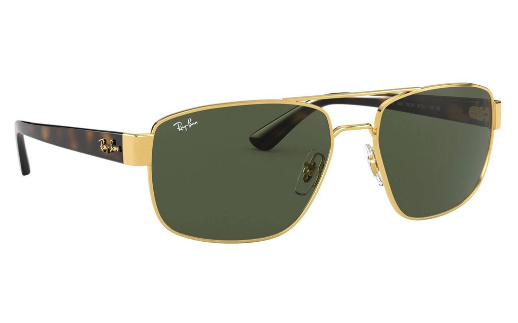 Ray Ban Square RB 3663 001/31 Sunglass | Sunglass | Better Vision