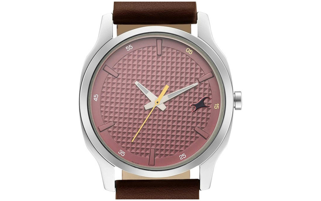 Fastrack 3255SL01 Brown Leather Analog Men's Watch | Watch | Better Vision