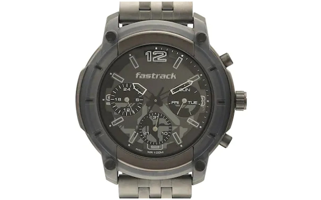 Fastrack 3251KM01 Gray Metal Analog Men's Watch | Watch | Better Vision