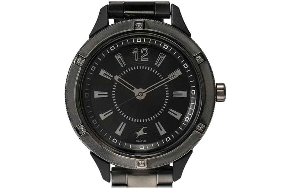 Fastrack NL6176KM19 Black Metal Analog Women's Watch | Watch | Better Vision