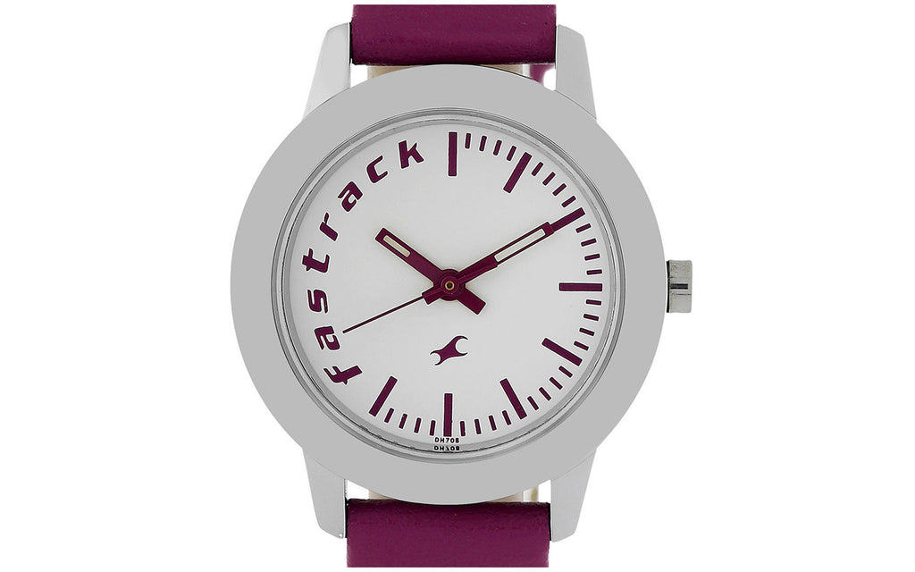 Fastrack NM68008SL01 White Metal Analog Women's Watch | Watch | Better Vision