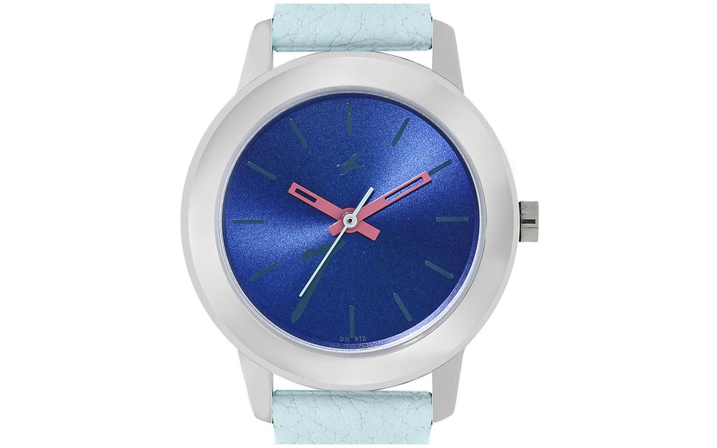 Fastrack NM68008SL07 Blue Metal Analog Women's Watch | Watch | Better Vision
