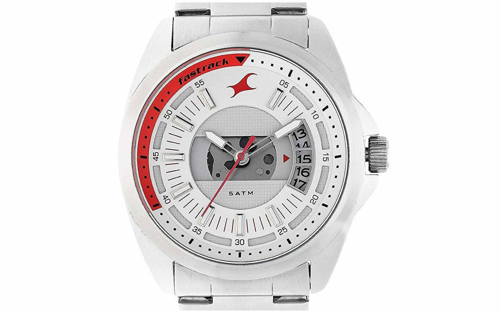 Fastrack 38049SM02 Silver Metal Analog Men's Watch | Watch | Better Vision